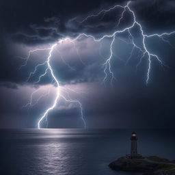 A captivating scene illustrating the fascinating aspects of lightning