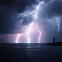 A captivating scene illustrating the fascinating aspects of lightning