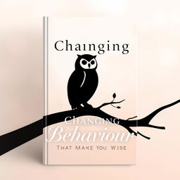 Design a book cover for "Changing Behaviour: That Makes You Wise"