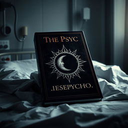 A dark fantasy book cover featuring a hospital setting