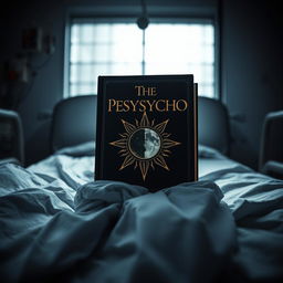 A dark fantasy book cover featuring a hospital setting