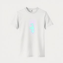 A simple yet sophisticated class t-shirt design featuring a holographic print