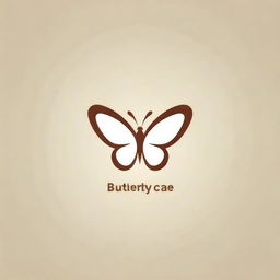 Design a logo for a cafe named 'Butterfly Cafe'. The logo should delicately incorporate a butterfly sipping nectar from a coffee cup, projecting an environment that is tranquil, calming, and highlights the essence of nature.