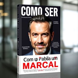 Book cover design featuring the title "Como Ser um Pablo Marçal"