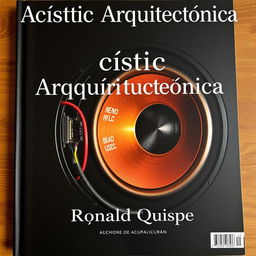 A cover featuring a studio monitor being analyzed from the inside, showcasing intricate details of its internal components like wires, circuit boards, and speaker elements