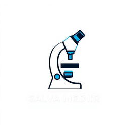 Logo design for a clinical laboratory named SALVA MEDIX SUR