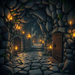 A classic fantasy dungeon inspired by traditional Dungeons & Dragons adventures