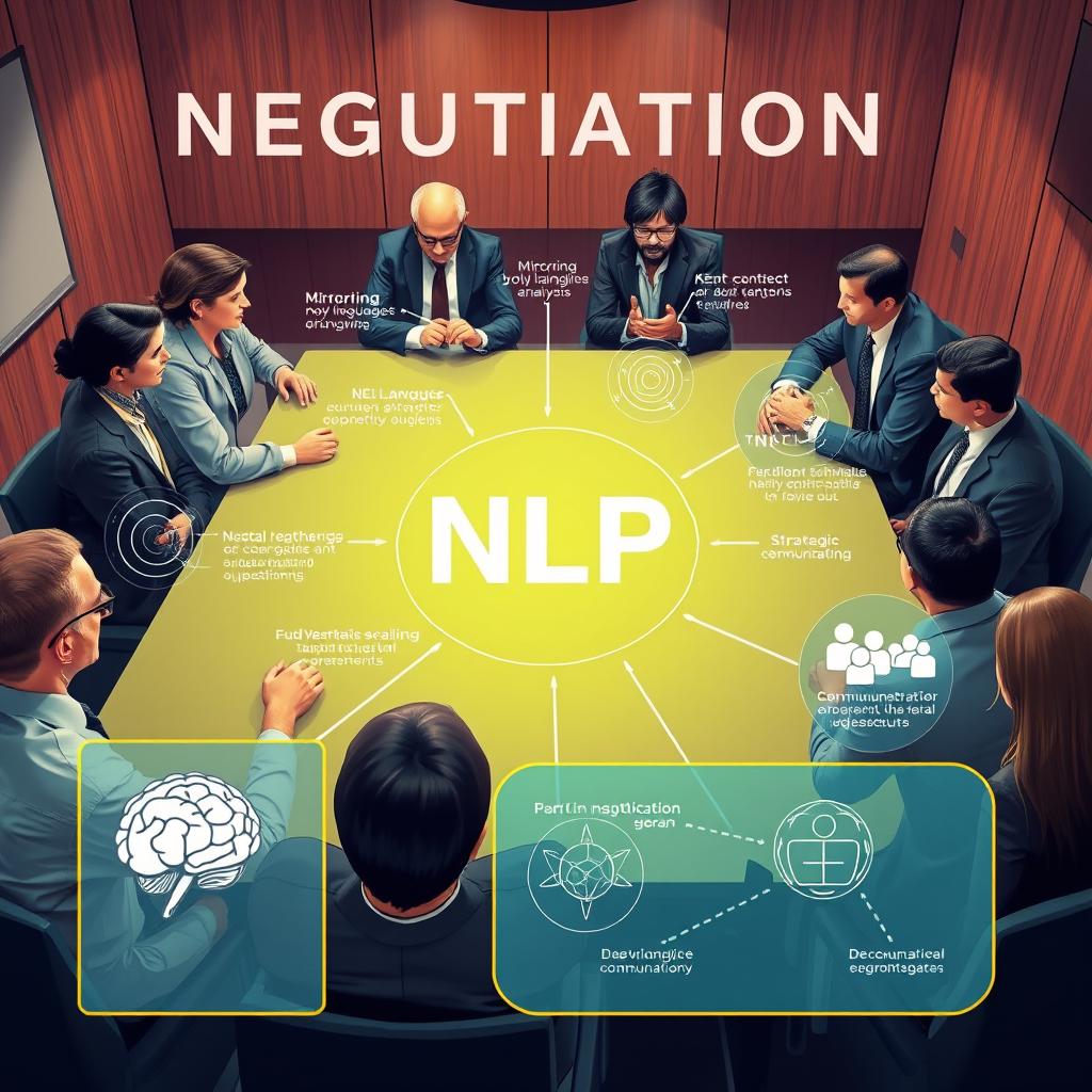 A captivating depiction of negotiation and neurolinguistic programming (NLP) training