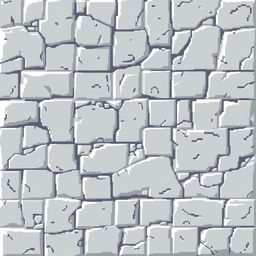 An extremely simple grey rock texture in pixel art style, featuring minimalistic pixel design and flat, uniform color