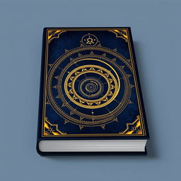 A captivating ebook cover that visually represents the Golden Ratio, Fibonacci sequence, and the Golden Number