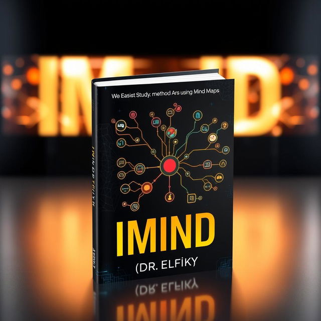 A captivating book cover for the title 'IMIND' by Dr