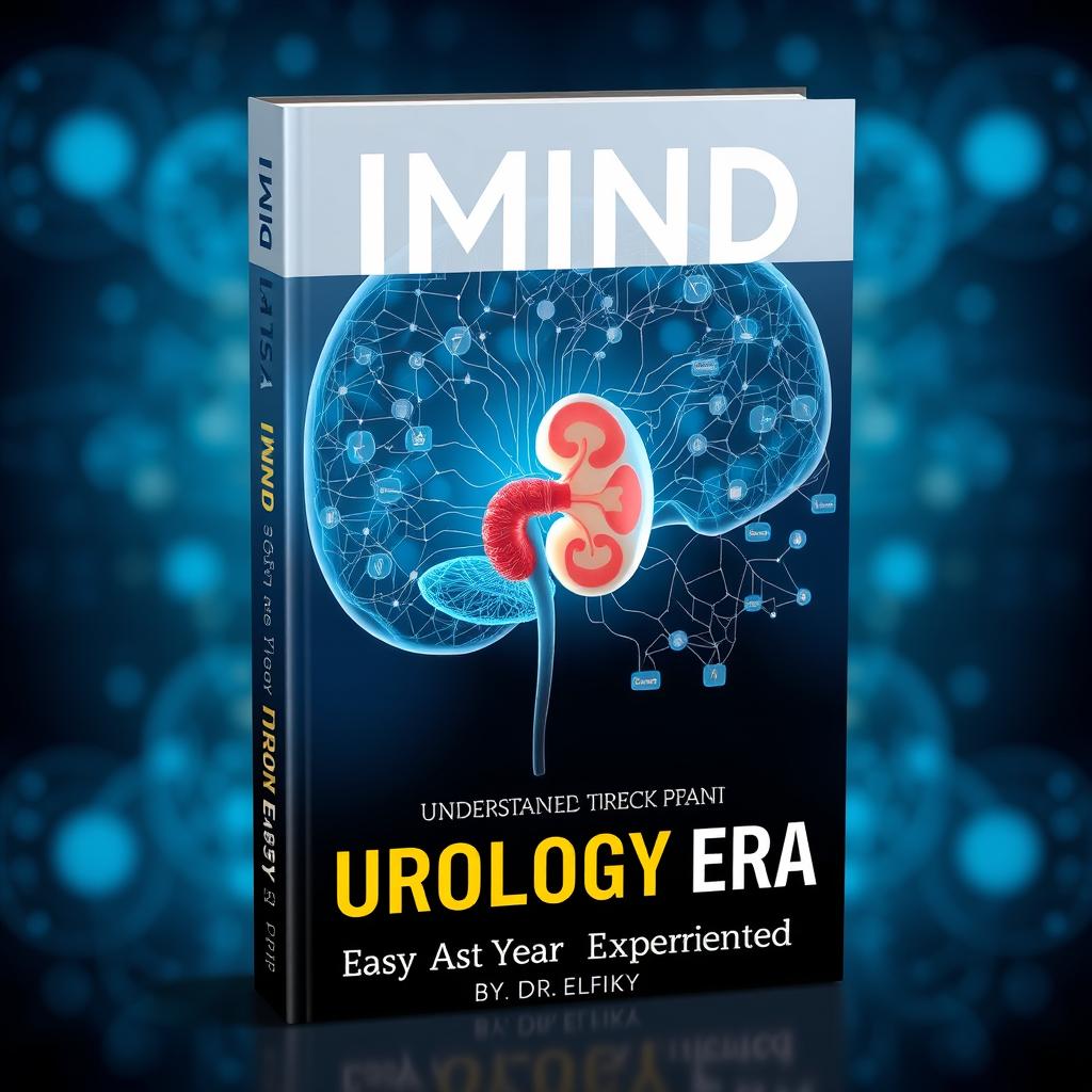 A captivating book cover for 'IMIND for Easy Urology Era' by Dr