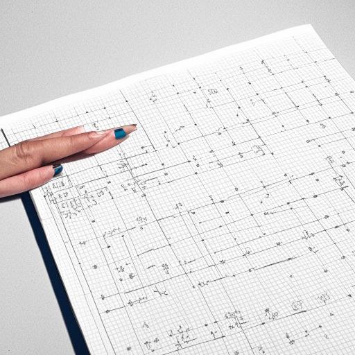 Design a physics notebook that symbolizes meticulous calculations and hidden creativity