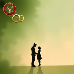 Illustration depicting the dynamics of marriage and divorce within the Indonesian Army (TNI Angkatan Darat)