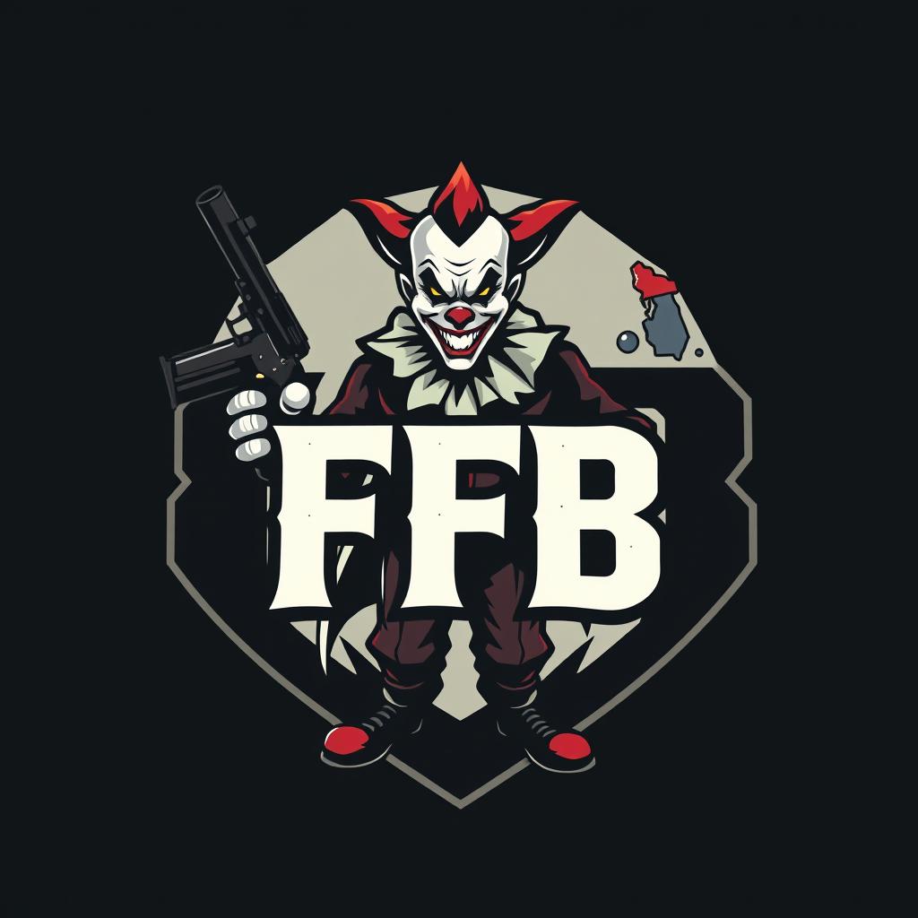 A gamer logo featuring the bold letters 'FFB' integrated seamlessly into the design