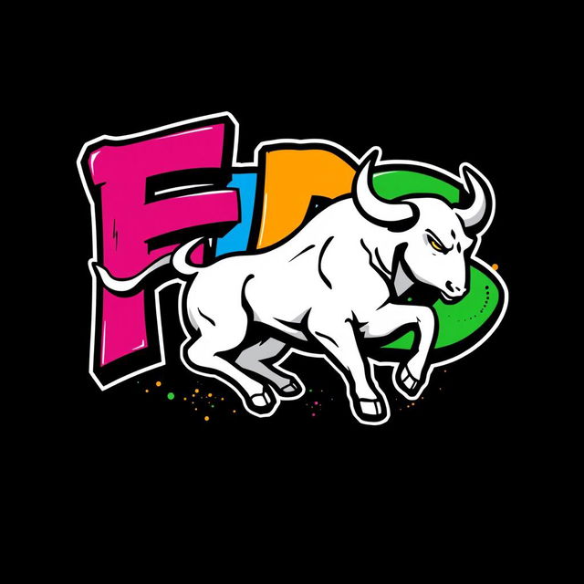 Graffiti-style lettering logo with vibrant colors, featuring the letters FFB prominently displayed