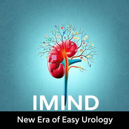 A book cover for the title 'IMIND' with the subtitle 'New Era of Easy Urology'