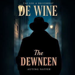 A captivating book cover with a detective theme