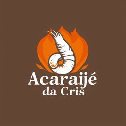 Create an evocative logo for "Acarajé da Cris," a Bahian cuisine restaurant