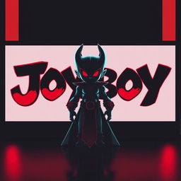 Joyboy characterized as an enigmatic and legendary figure, set against a bold screen featuring the word 'Joyboy' in striking black and red text