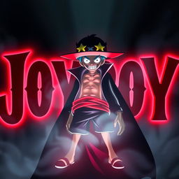 Joyboy from One Piece, depicted as a legendary and mysterious figure with a powerful presence