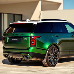 A 2024 Range Rover SV with a sleek, elegant design