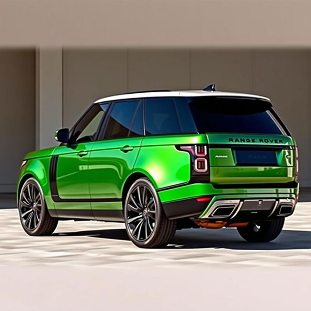 A 2024 Range Rover SV with a sleek, elegant design