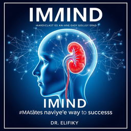 A captivating book cover for "IMIND" by Dr