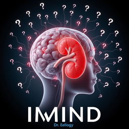 A captivating book cover for "IMIND" in urology by Dr