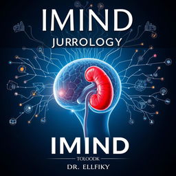 A captivating book cover for "IMIND" in urology by Dr