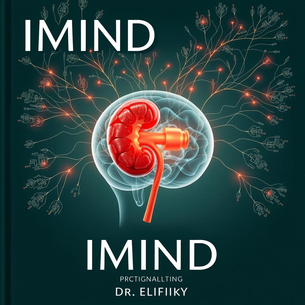 A captivating book cover for "IMIND" in urology by Dr