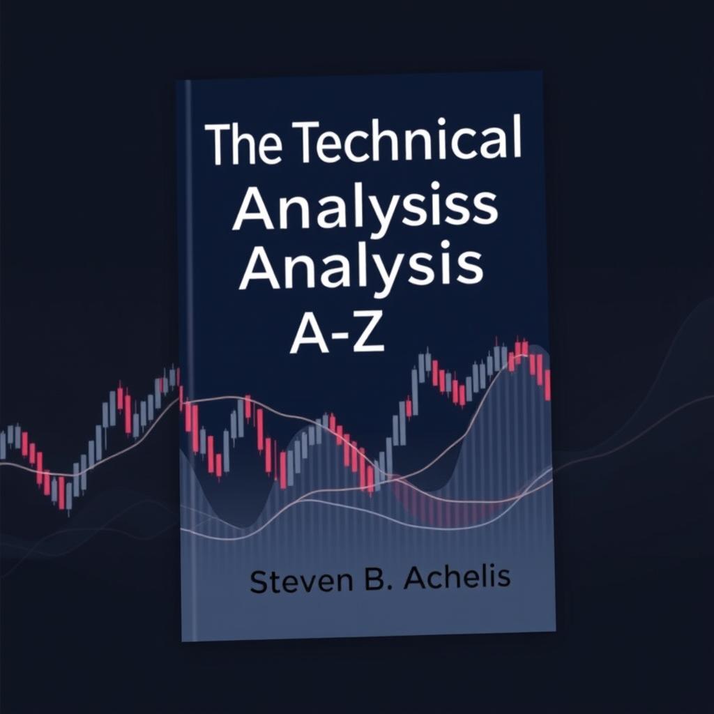 A book cover for 'The Technical Analysis A-Z' by Steven B