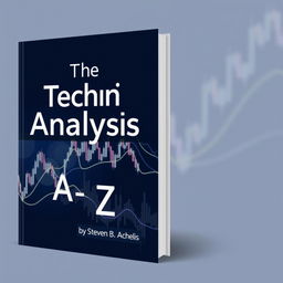 A book cover for 'The Technical Analysis A-Z' by Steven B