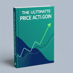 A book cover for 'The Ultimate Price Action Guide' that embodies a modern and strategic financial theme