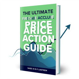 A book cover for 'The Ultimate Price Action Guide' that embodies a modern and strategic financial theme