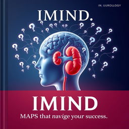 A captivating book cover for "IMIND" in urology by Dr