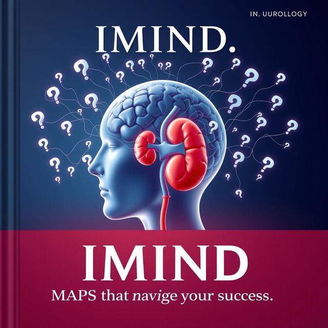 A captivating book cover for "IMIND" in urology by Dr