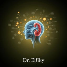 A captivating book cover for a book in urology by the author Dr