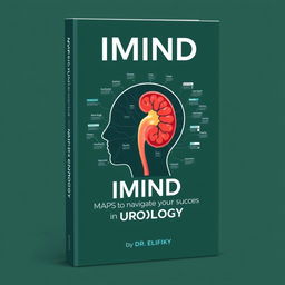 A book cover titled 'IMIND' featuring a digitalized head design, where the head is occupied by a kidney with a normal anatomical appearance