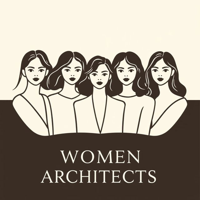 Logo design for an Instagram album page dedicated to five women architects