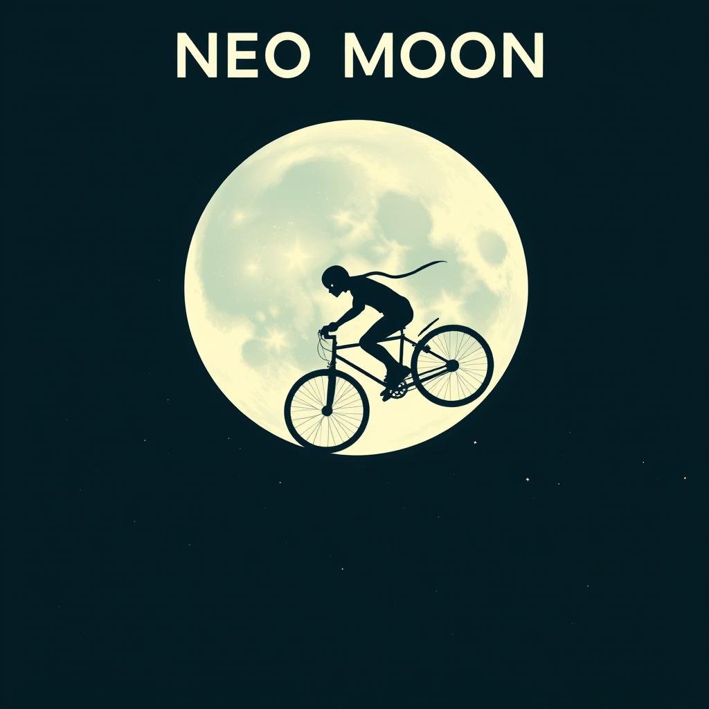 movie poster for the sci-fi film "Neo Moon" with the title prominently at the top