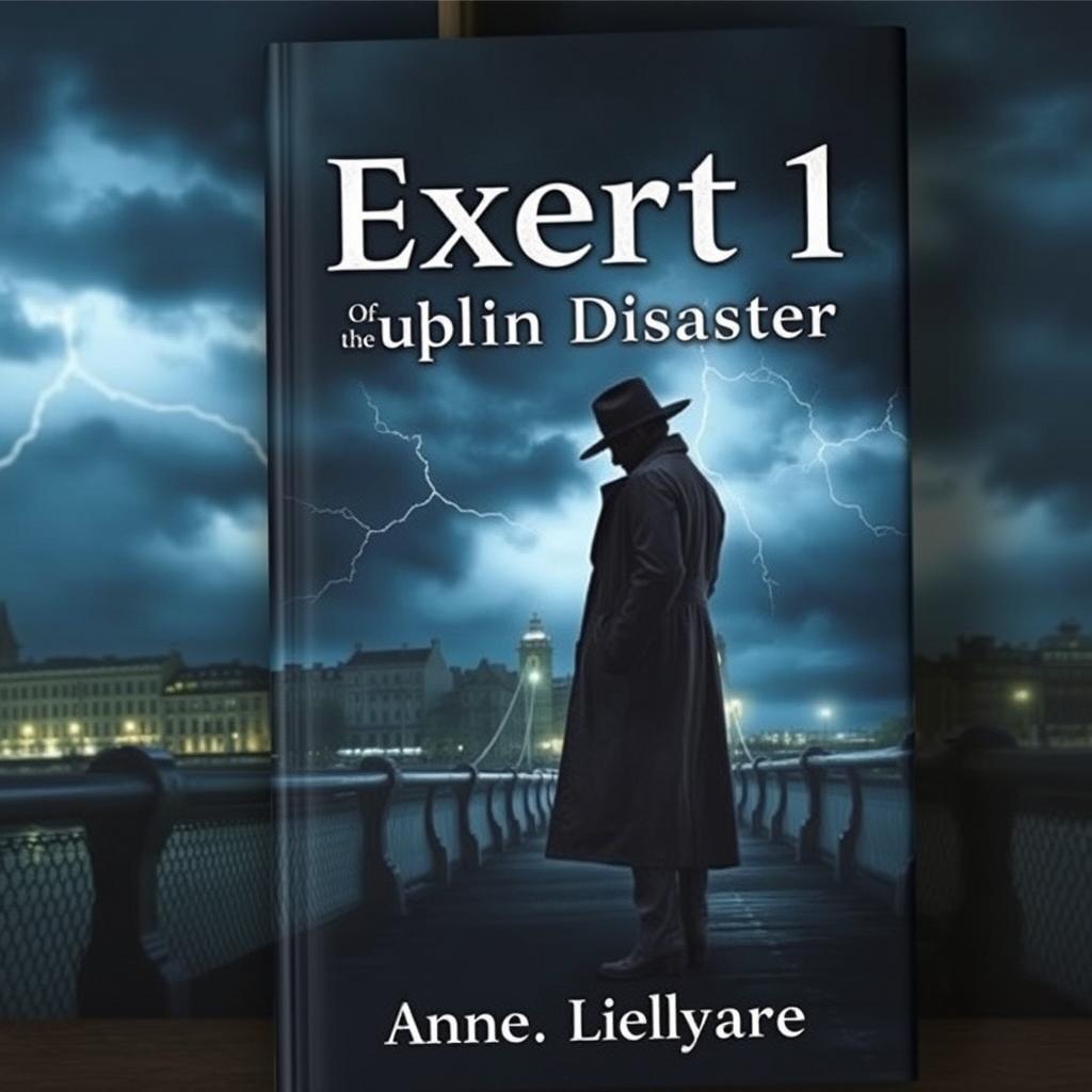 A book cover for a suspense narrative titled "Exert 1 Of the Dublin Disaster"