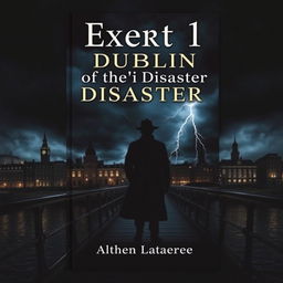 A book cover for a suspense narrative titled "Exert 1 Of the Dublin Disaster"