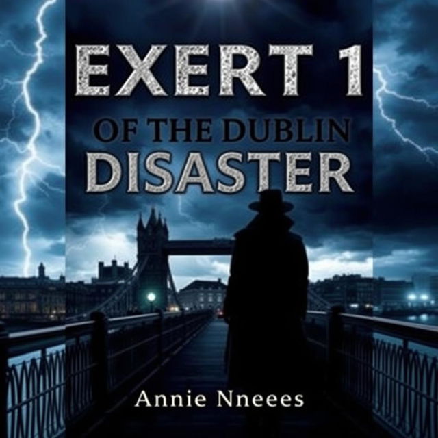 A book cover for a suspense narrative titled "Exert 1 Of the Dublin Disaster"