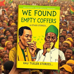 A book cover titled 'WE FOUND EMPTY COFFERS & OTHER STORIES