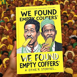 A book cover titled 'WE FOUND EMPTY COFFERS & OTHER STORIES