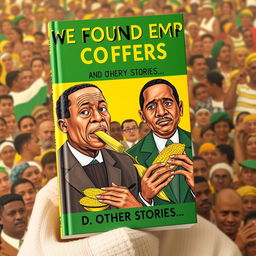 A book cover titled 'WE FOUND EMPTY COFFERS & OTHER STORIES