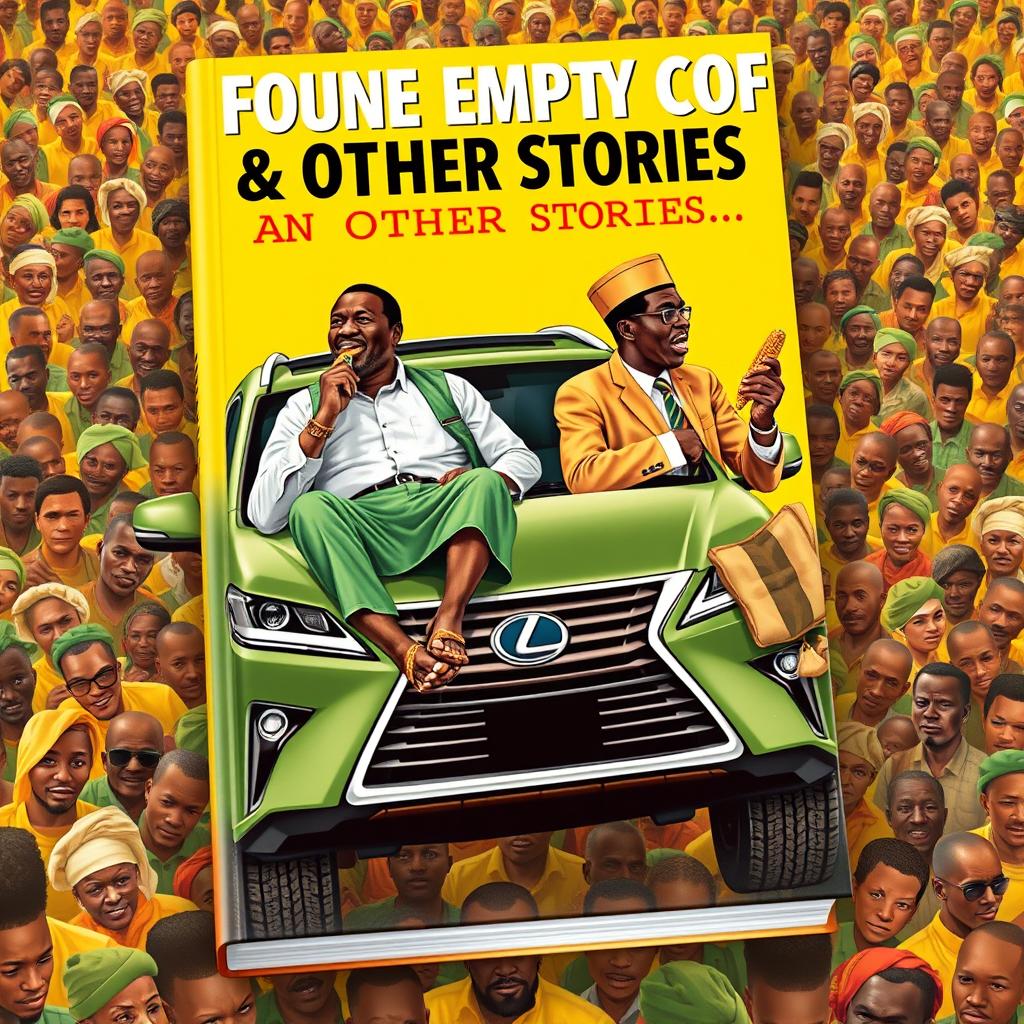 A book cover titled 'WE FOUND EMPTY COFFERS & OTHER STORIES