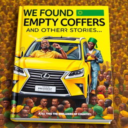 A book cover titled 'WE FOUND EMPTY COFFERS & OTHER STORIES