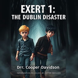 A book cover for a suspense narrative titled "Exert 1 of the Dublin Disaster"